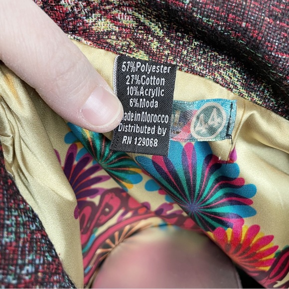 Desigual Multicolor Patterned Coat - Picture 16 of 16